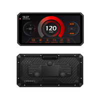 Nouveau DVR moto Arvov avec CarPlay, écran étanche 5 pouces 1080P, double capteur, surveillance de la pression des pneus BSD, GPS et caméra embarquée
