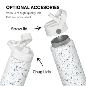 Hong ling thiết kế mới khác nhau nắp thép không gỉ chai nước ngoài trời thể thao phòng tập thể dục Bình nóng lạnh phích đóng chai - Product Image 2