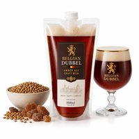 Pochettes souples personnalisées anti-odeur, imprimées sur mesure, en plastique léger et non toxique, 1L, 3L, 5L, pour bière et autres liquides, avec bec verseur