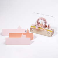 Notes et Calendriers en Papier Sculpté 3D avec Logo Personnalisé - Décoration Cadeau de Luxe Faite à la Main pour la Fête des Mères et les Occasions Professionnelles