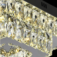 Plafonnier moderne en cristal LED pour la maison, le couloir, le couloir, le luminaire, le lustre suspendu