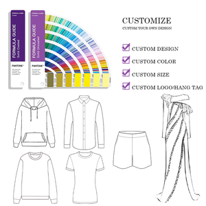 Maglione di maglieria Casual in stile coreano a due pezzi girocollo e pantaloni larghi con Logo anteriore per l'inverno - Product Image 5