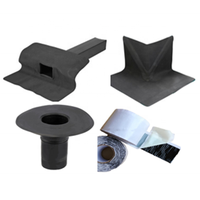 Produit le plus vendu accessoires de toiture protection vidange d'eau de pluie EPDM et protecteurs de coins en caoutchouc