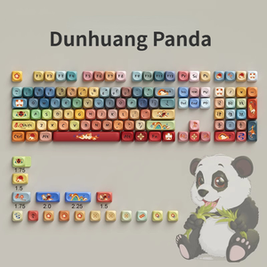 Dunhuang <span class=keywords><strong>Panda</strong></span> Keycap oqo hồ sơ PBT chính mũ cho MX Bàn Phím Cơ khí 61/68/87/108 bố trí tùy chỉnh Keycaps cho thông tư - Product Image 2
