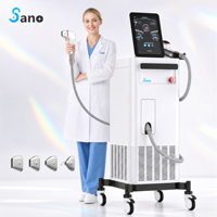 Machine à laser diode 808 nm de technologie avancée avec tailles de spot flexibles pour une solution complète d'épilation