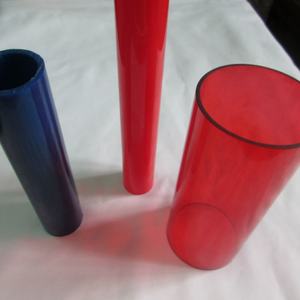 Tube en plastique transparent, tube en plastique coloré, petit entonnoir en plastique - Product Image 3