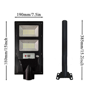 Farola <span class=keywords><strong>Solar</strong></span> de 100W para Exteriores, IP65 Impermeable, LED Inteligente Todo en Uno con 5730 Leds - Product Image 3