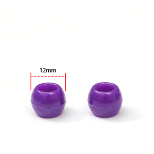 Accessoires de bijoux de cheveux de mode pour <span class=keywords><strong>tresses</strong></span> <span class=keywords><strong>perles</strong></span> <span class=keywords><strong>transparentes</strong></span> mélangées de 12 MM personnaliser <span class=keywords><strong>perles</strong></span> de cheveux pour la coiffure - Product Image 6