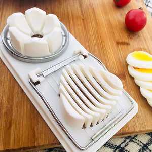 2 в 1 Syh615 многоцелевой резак для яиц из нержавеющей стали, лидер продаж, мягкие яичные ингредиенты, фрукты для домашнего использования - Product Image 2