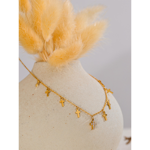 Bracelet en acier inoxydable 304, motif croix du Rosaire catholique, prix B2B compétitif transfrontalier multi-stratégies, poids au gramme par pièce - Product Image 4