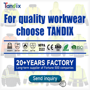 Invierno cálido polar logotipo personalizado construcción Hi Vis trabajo Sudadera con capucha ropa de trabajo abrigo de trabajador chaqueta de seguridad reflectante de alta visibilidad - Product Image 5