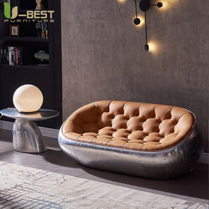 Divano di design Vintage industriale retrò divano aviatore Cigar Lounge personalizzazione Pub Club mobili Divani Kanepe Sofy - Product Image 2