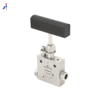 Vanne à aiguille SS316 à très haute pression 20000psi de marque Hongji 3/8 "OD