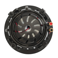 Haut-parleur de plafond 2.0 canaux 50W 8 Ohm avec woofer, réponse en fréquence 20-20KHz, 87dB pour systèmes de musique d'ambiance domestiques et commerciaux
