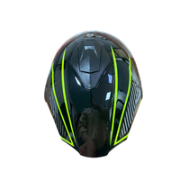 Casque de moto d'hiver pour hommes et femmes - Casque intégral chaud pour la conduite avec visière anti-buée