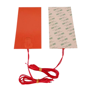 Personalizado 100*200*1,5mm 24V 100W eléctrico Flexible silicona goma tanque botella Gas cilindro calentador - Product Image 2