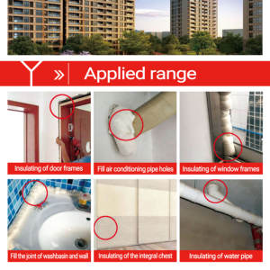 <span class=keywords><strong>Mousse</strong></span> PU K88 innovante de 65L à rendement maximal, haute élasticité, résistante, <span class=keywords><strong>isolante</strong></span>, imperméable pour le montage de portes et fenêtres - Product Image 6