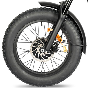 20 Inch with Rear Hub Motor 2000W 48V Lithium Battery Fat Tire Aluminum <b>Frame</b> Disc - Product Image 2