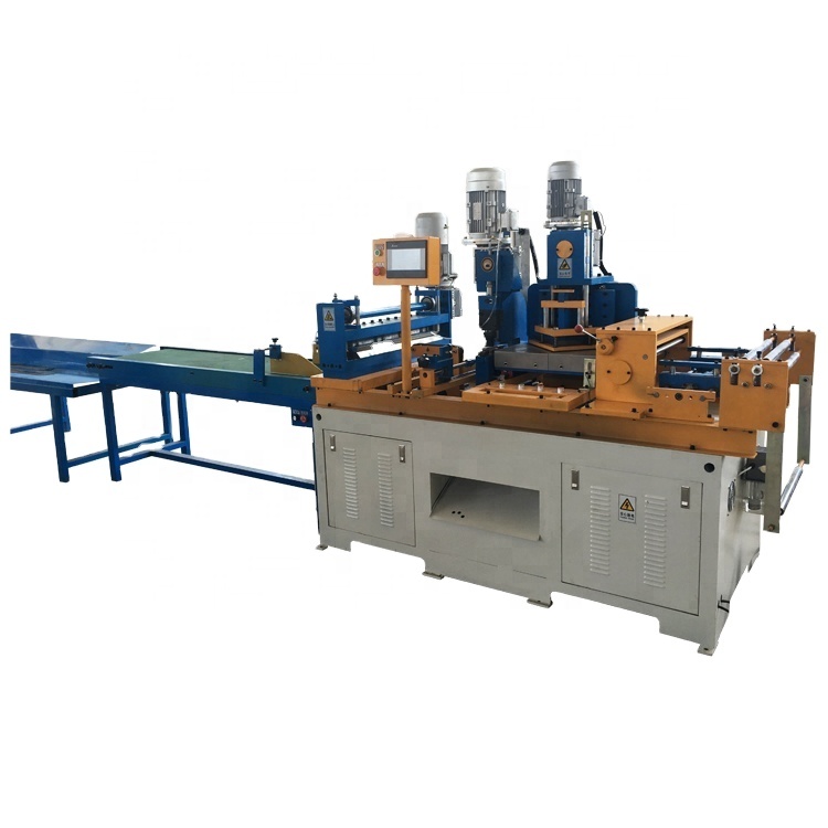 Transformer lamination core cutting machine with step-lap function both horizontal and vertical