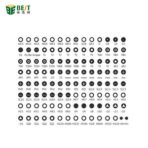 BST-117 126 en 1 jeu de Tournevis Magnétique Tournevis <span class=keywords><strong>Torx</strong></span> Multi Tournevis De Précision pour Téléphone Appareil Électronique Outil À Main - Product Image 3