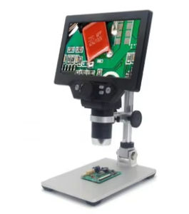 60-200xズーム子供用ポータブル顕微鏡ポケットハンドヘルドミニ顕微鏡LEDライト付き学生用高解像度 - Product Image 3