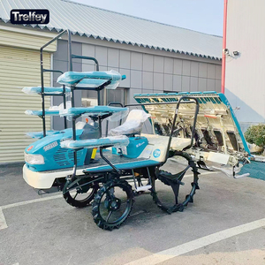 เครื่องดำนาข้าวแบบขับเคลื่อนขั้นสูง 6 แถว ปรับระยะห่างและความลึกได้เพื่อการเพาะปลูกที่ให้ผลผลิตสูง - Product Image 1