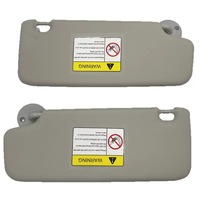 Pare-soleil avant pliable pour passager, compatible avec Chevy Sonic 2012-2019, Spark 2013-2016, gris, modèle PP+PVC