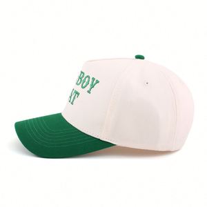 New Summer Cotton Baseball Cap COWBOYHAT Letters Embroidered Baseball <b>Hats</b> - Product Image 4