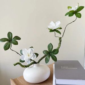 Flores Artificiales de Azalea de Plástico, Tipo Mixto, Estilo Zen, Decoración de Escritorio, Decoración del Hogar, Accesorios para Bodas y Exteriores - Product Image 2
