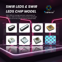 LED SWIR à ondes courtes infrarouges Tianhui haute puissance 1050-1750nm pour capteur de mesure de glucose non invasif