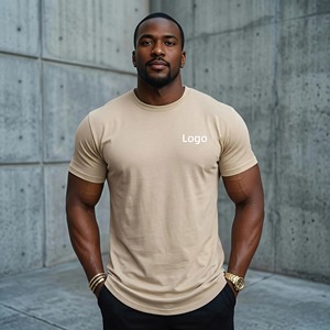 Fabricante de Ropa Deportiva en Stock: Camisetas Ecológicas de Spandex de Secado Rápido, Duraderas, Antiencogimiento, con Tacto Frío para Entrenamiento en Cuatro Estaciones - Product Image 1