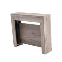 Transformateur Console extensible Table à manger ensemble meubles peu encombrants pour ferme atelier Villa maison Bar ou événement