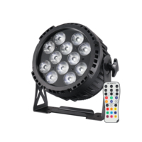 Projecteur PAR LED 12x18W RGBWA UV 6-en-1 sur batterie - Projecteurs PAR LED sans fil IP65 sur batterie, Projecteur de scène LED rechargeable haute puissance