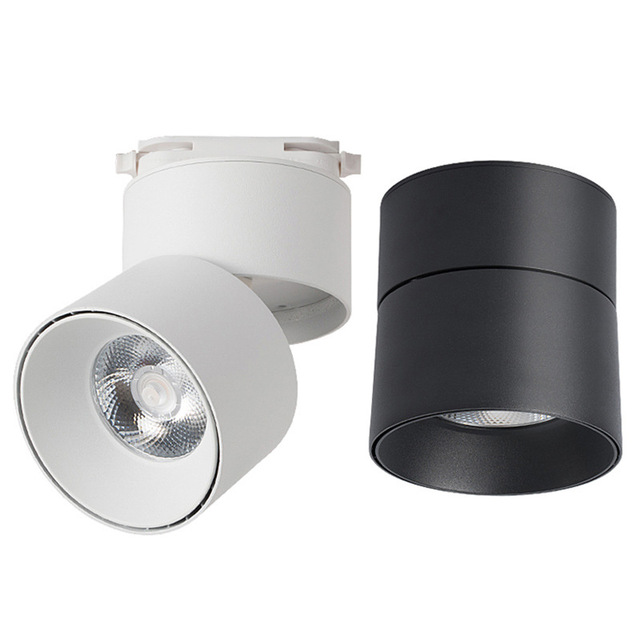 High Quality 5W ~ 40W Rotatable and Adjustable Surface Mounting Anti-Glare COB LED Spotlight Gimbal COB LED Down Light