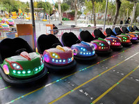 Parc d'attractions alimenté par batterie Kiddie Rides voiture tamponneuse électrique pour enfants et adultes