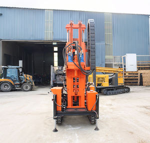 크롤러 우물 드릴링 220m 200m 깊이 광산 시추공 드릴 머신 45kw 디젤 엔진 휴대용 판매 작동 - Product Image 4