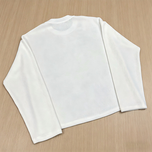 <span class=keywords><strong>Camiseta</strong></span> de Gran Tamaño para Hombre, de Algodón Tejido de Alta Calidad, Estilo Urbano, con Estampado Gráfico Personalizado, Unisex, de Manga Larga, Deportiva - Product Image 2