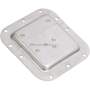 Serrure papillon en acier inoxydable de taille moyenne dans un plat uni pour le cas de vol boîtier de route verrouillable verrouillable verrou torsadé - Product Image 2