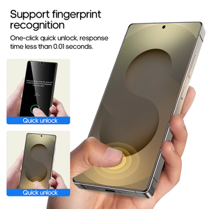 Protector de Pantalla de Alta Definición 2.5D Templado 9H Antipolvo con Segunda Capa Antihuellas para <span class=keywords><strong>Samsung</strong></span> S26/S25edge/S25u/S24+ - Product Image 6