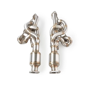 Ensemble de <span class=keywords><strong>tuyaux</strong></span> d'échappement de haute qualité en acier inoxydable 304SS adapté à Lexus RCF 5.0L V8 2016-2020, y compris le collecteur d'échappement, sans isolation - Product Image 4