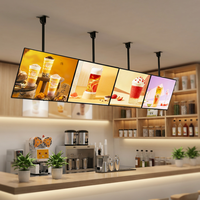 Afficheur LED pour menu de restaurant à usage polyvalent, cadre d'affichage publicitaire lumineux, panneau d'affichage lumineux LED