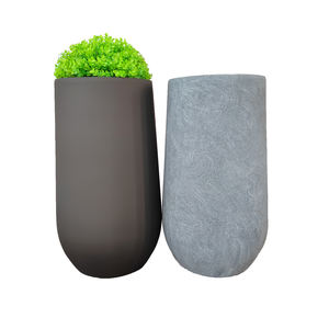 Maceta Ligera de Fibra de Vidrio y Arcilla de la Ciudad de Foshan, Guangdong, al Por Mayor - Product Image 6