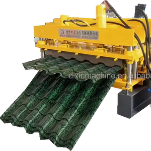 Hai Lớp Tráng Men Ngói Roof Tấm Cắt CuộN Máy Ép - Product Image 3