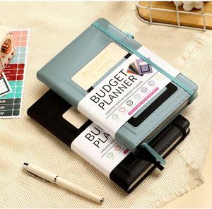 Budget PU <b>Leather</b> Business Style Portable <b>Notepad</b> Non-Dated Pages Silk Screen Printed for Promotional Gifts Financial Planning - Product Image 3