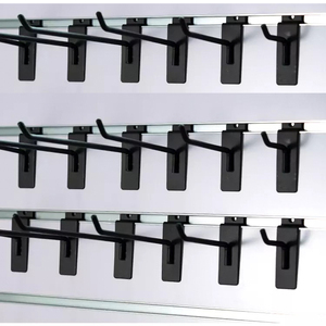 Stock Available Metal Steel Plastic Retail <strong>Display</strong> <strong>Hooks</strong> Hanger Metal Slatwall <strong>Hook</strong> <strong>Supplier</strong> <strong>Cardboard</strong> Waterfall <strong>Hook</strong> - Product Image 4