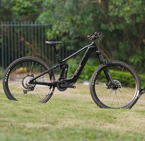 <span class=keywords><strong>Bicicleta</strong></span> Eléctrica de Montaña de Carbono EM19 M6100-12S, <span class=keywords><strong>Bicicleta</strong></span> de Descenso con Suspensión Completa para Hombre, 48V 250w, <span class=keywords><strong>29</strong></span>/27.5 Pulgadas - Product Image 1