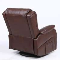 Chaise de canapé à mouvement électrique en cuir, anti-rayures
