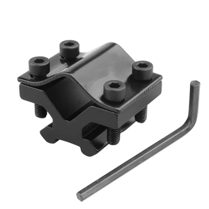 fitting base optical converter Adjustable 12 20mm Tube <b>Clamp</b> Bracket Aluminum 5 Slot Lighting Holder Optical Holder - Product Image 5