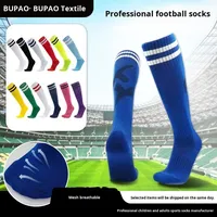 2026 Professionelle Fußballsocken Rutschfest Schnelltrocknend Schweißabsorbierend Anti-Reibungs-Langsocken in Nationalmannschaftsfarben für Spieltage und Fans