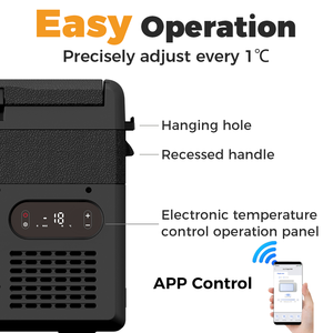 15L MCD15B Portable Automotive RV Fridge | Low Energy <strong>Draw</strong>, Fresh Cold Retention, Handy App Control - Product Image 3